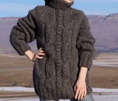 Handspun Wool Sweater