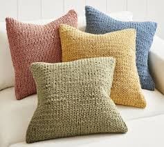 Knit Cushion Cover